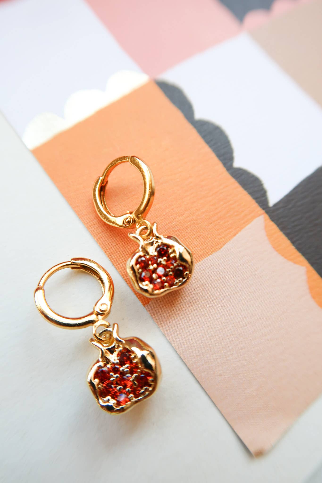 Pomegranate Earrings