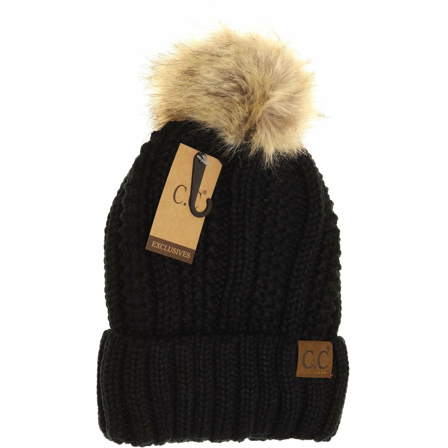 Fuzzy CC Beanie