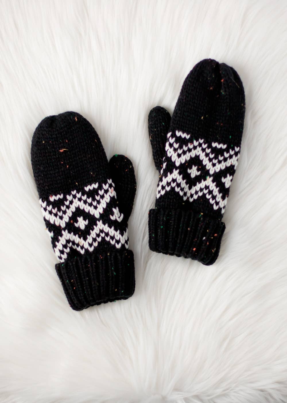 Patterned Mittens