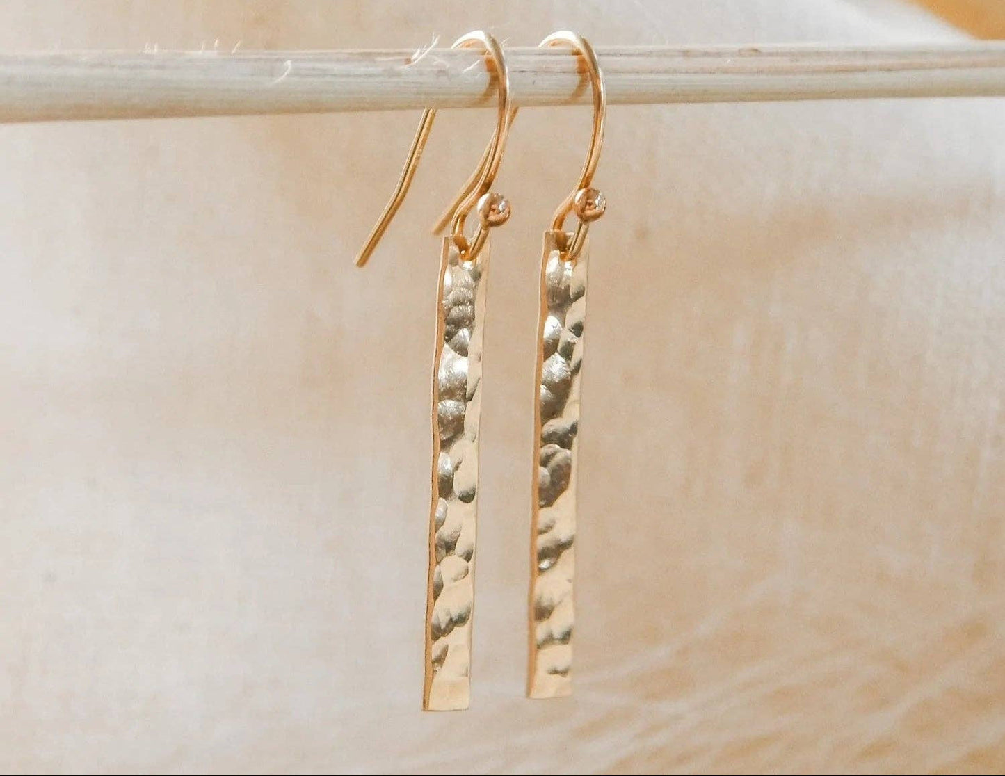 Hammered Earrings