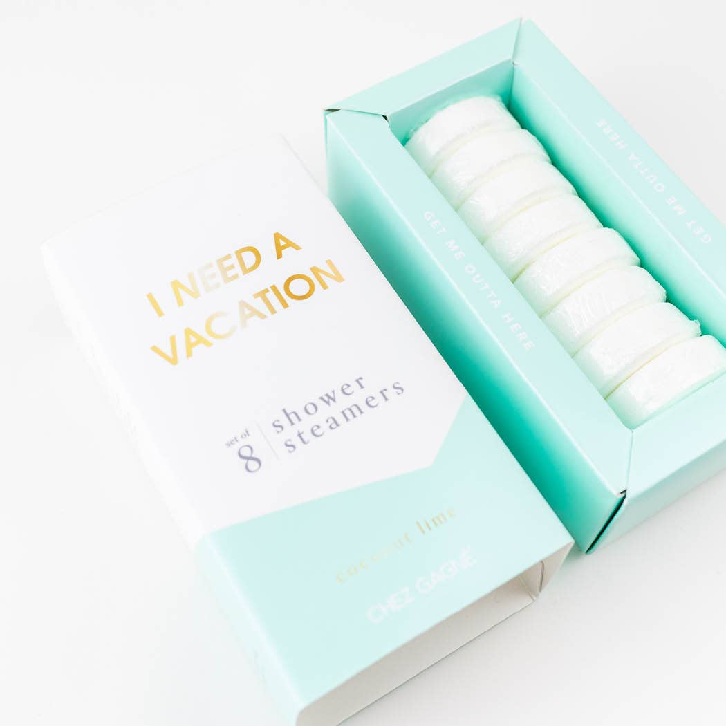 Need a Vacation Shower Steamers