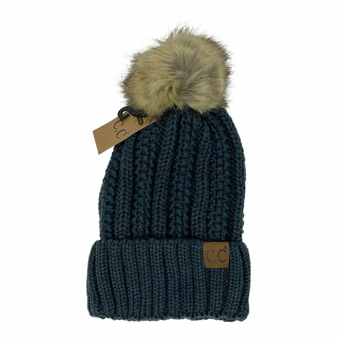 Fuzzy CC Beanie