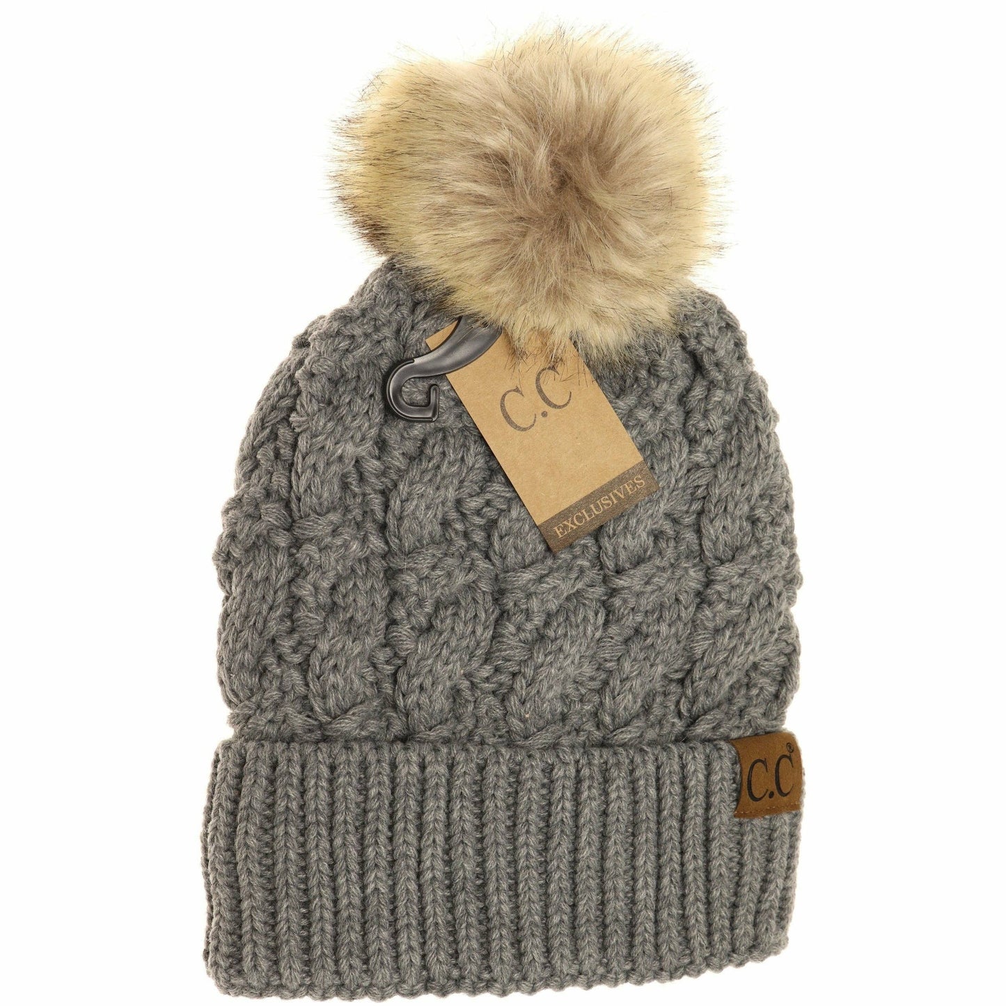 Ribbed CC Beanie
