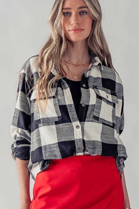 Edith Plaid Flannel