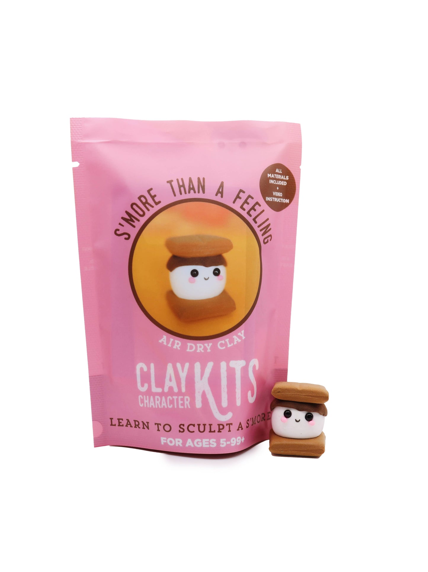 S'more Than A Feeling Air Dry Clay Kit | Arts & Craft Kit