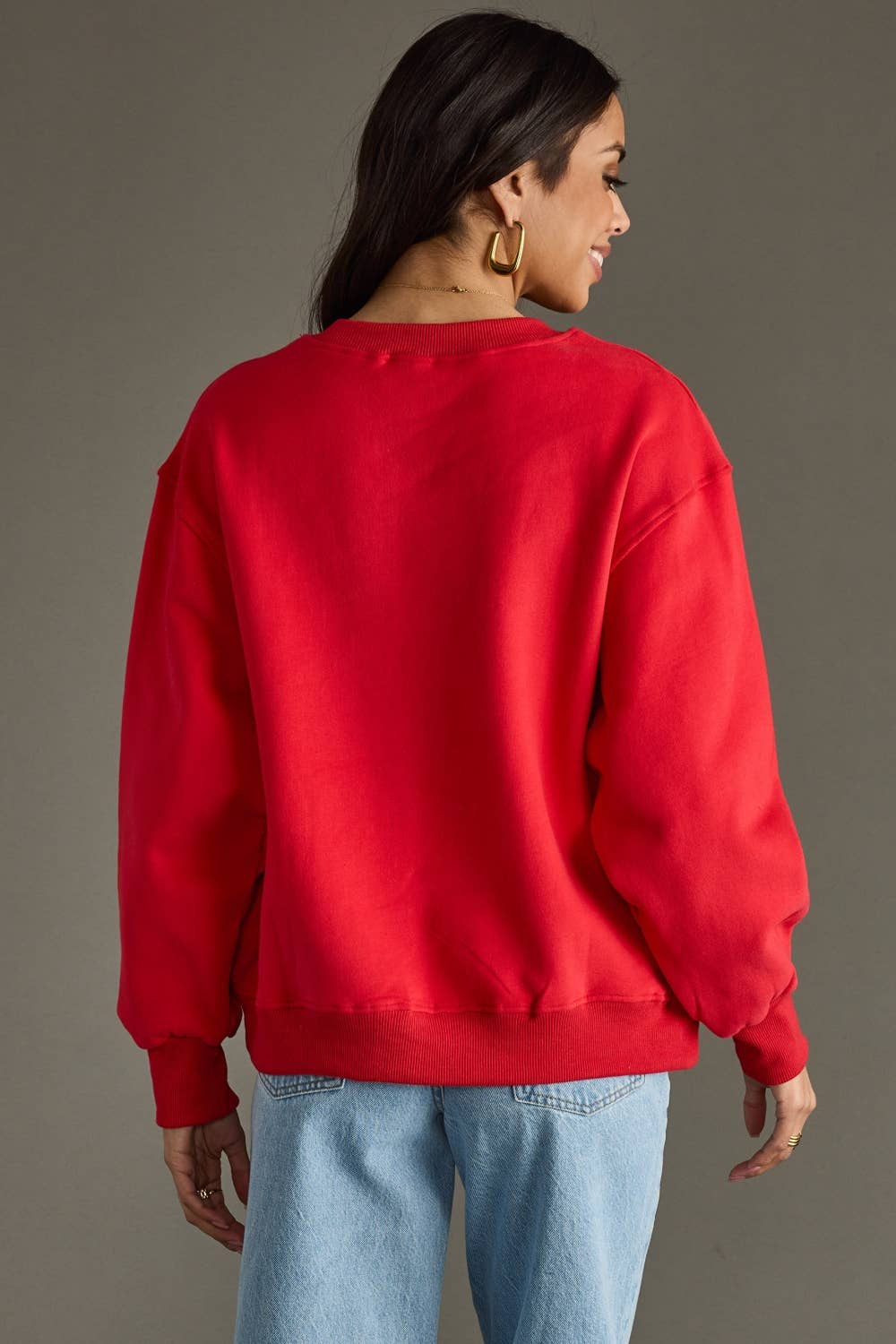 Red Holly Jolly Sweatshirt
