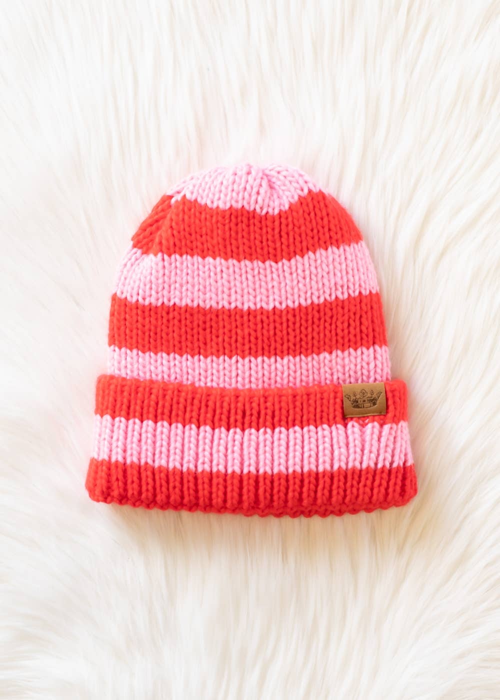 Striped Knit Beanie