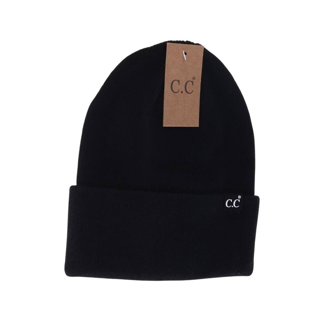 Wide Cuff C.C Beanie