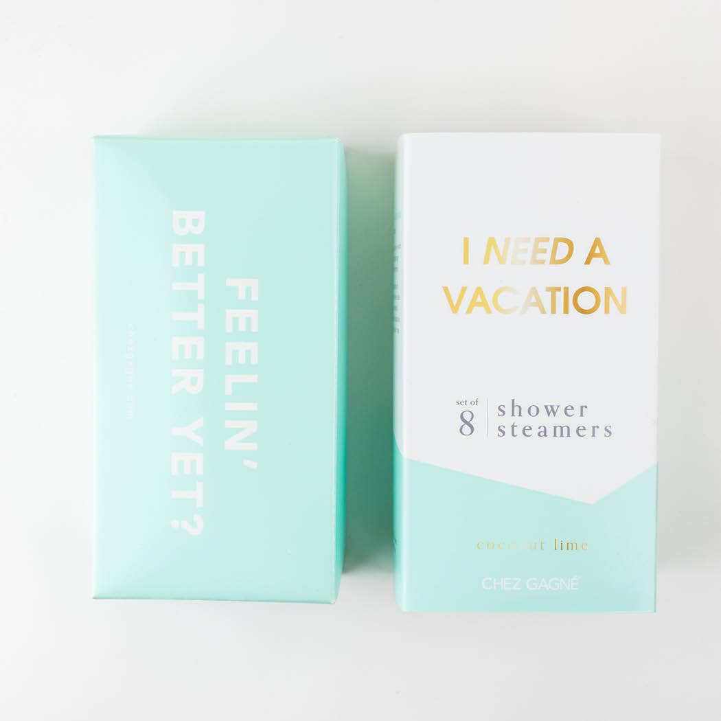 Need a Vacation Shower Steamers