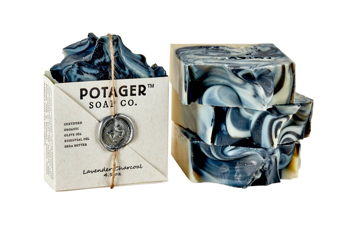 Lavender Charcoal Wrapped – Cleansing Ritual Bar