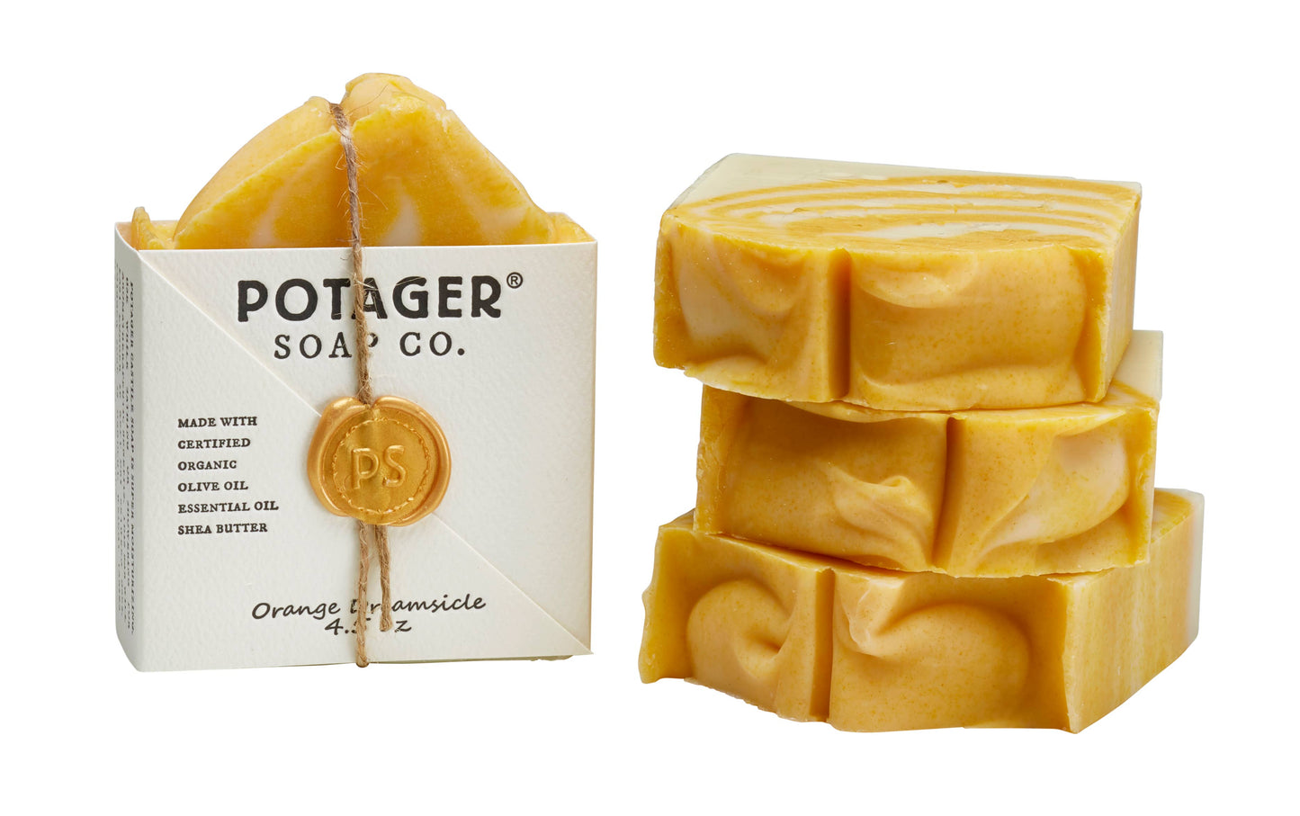Orange Dreamsicle Wrapped Bar