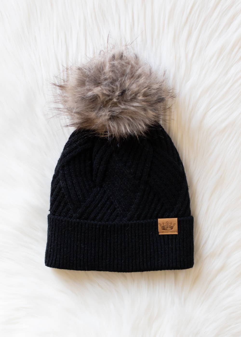 Knit Pom Hat