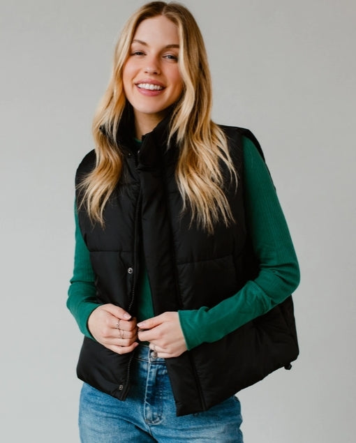 Lisa Black Vest