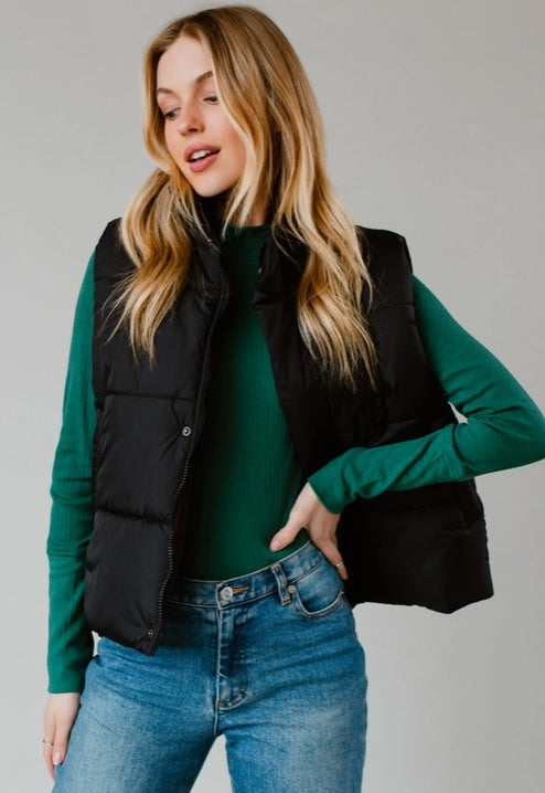 Lisa Black Vest