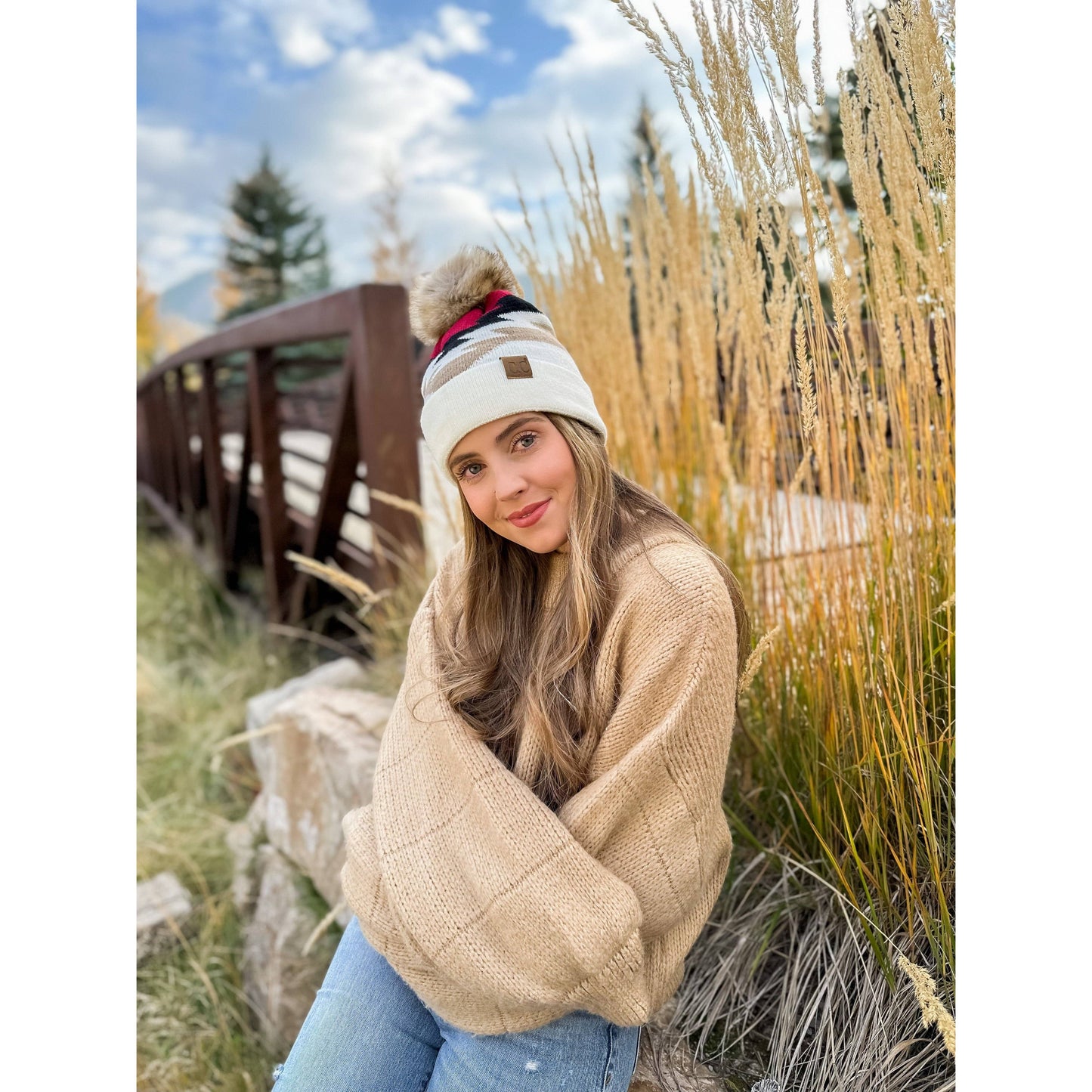 Aztec C.C Beanie
