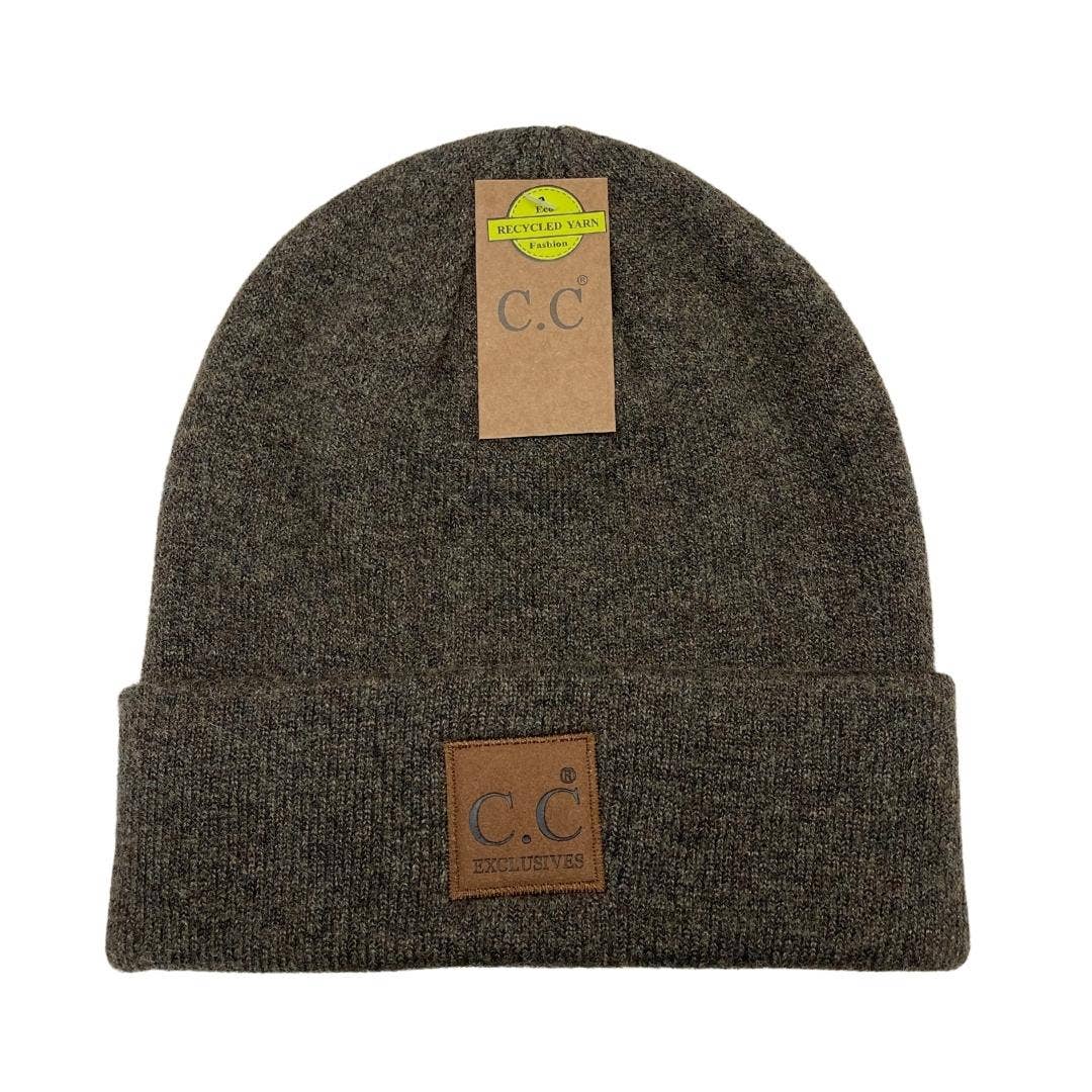 Soft Ribbed C.C. Beanie