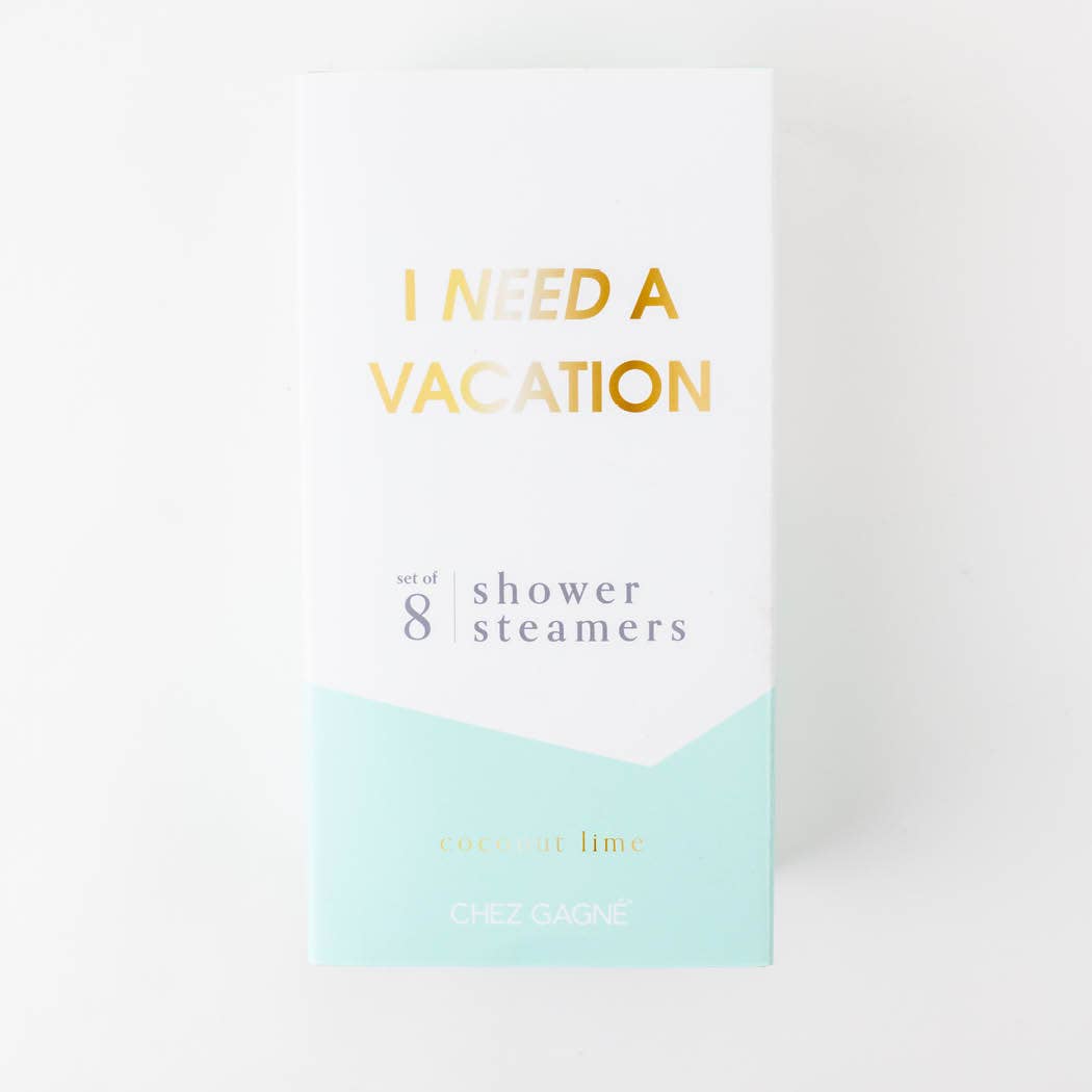 Need a Vacation Shower Steamers