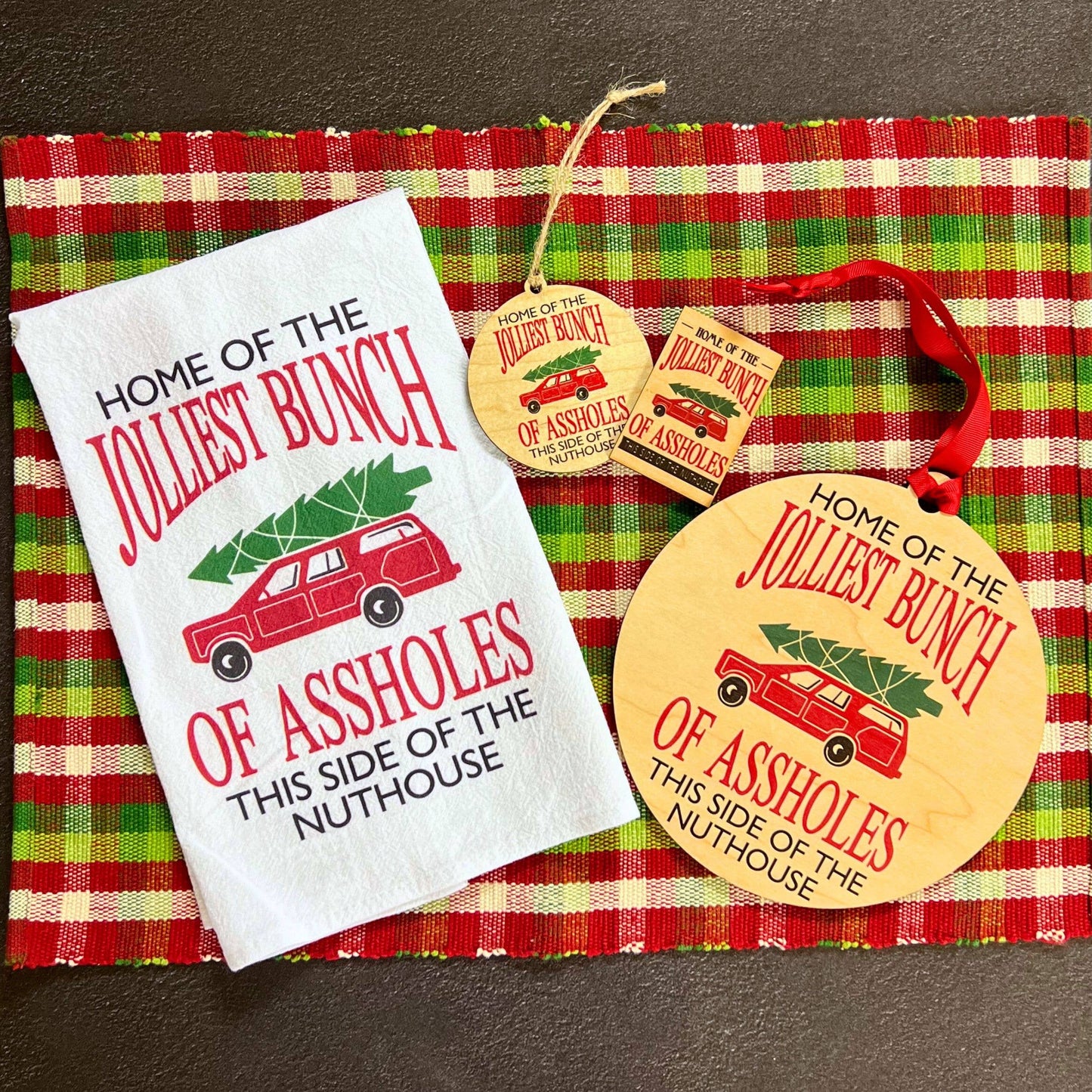 Home Of The Jolliest Bunch Towel
