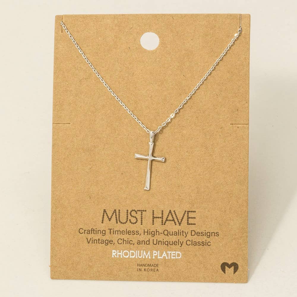 Dainty Cross Necklace
