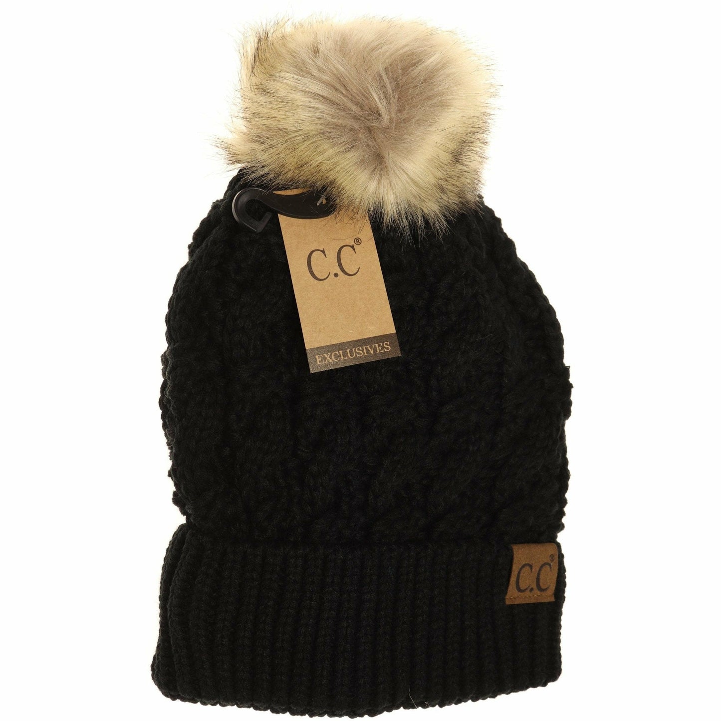 Ribbed CC Beanie