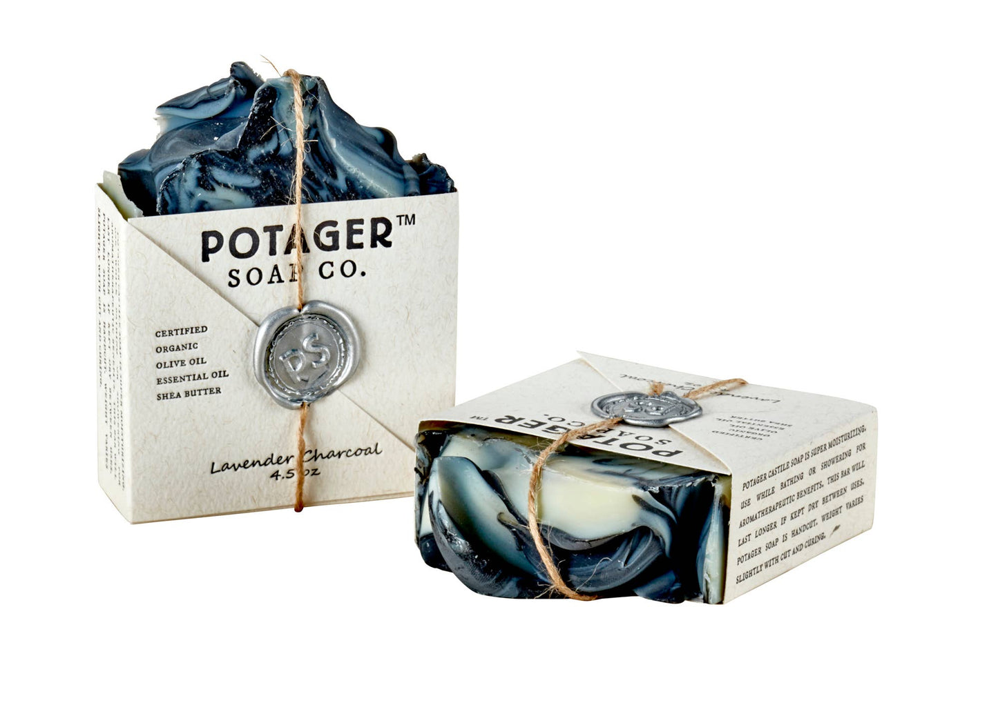Lavender Charcoal Wrapped – Cleansing Ritual Bar
