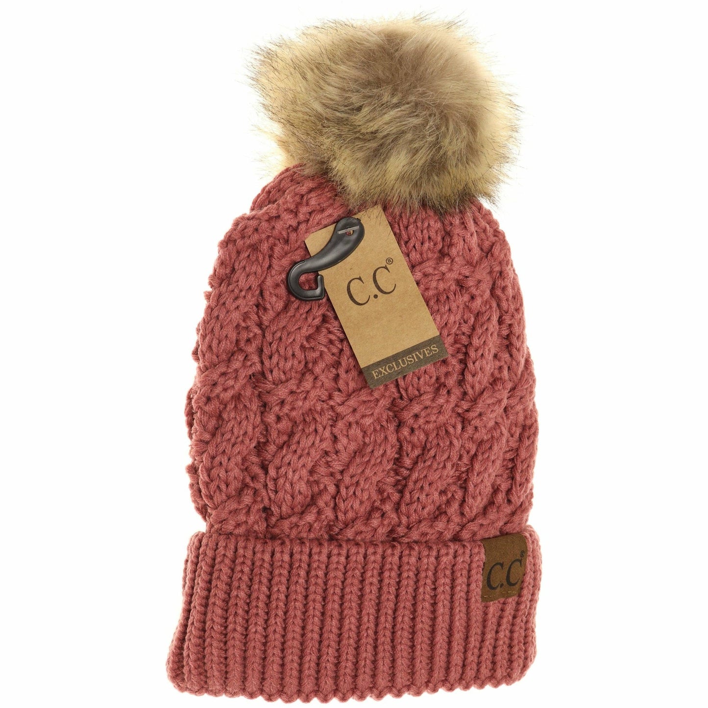 Ribbed CC Beanie