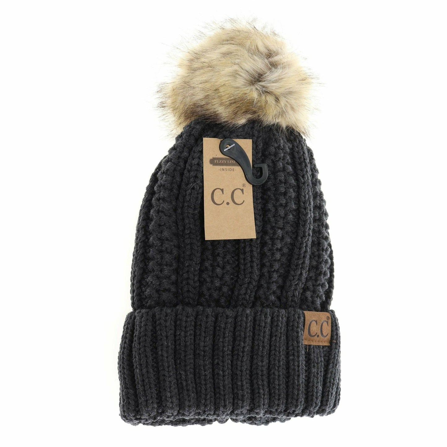 Fuzzy CC Beanie