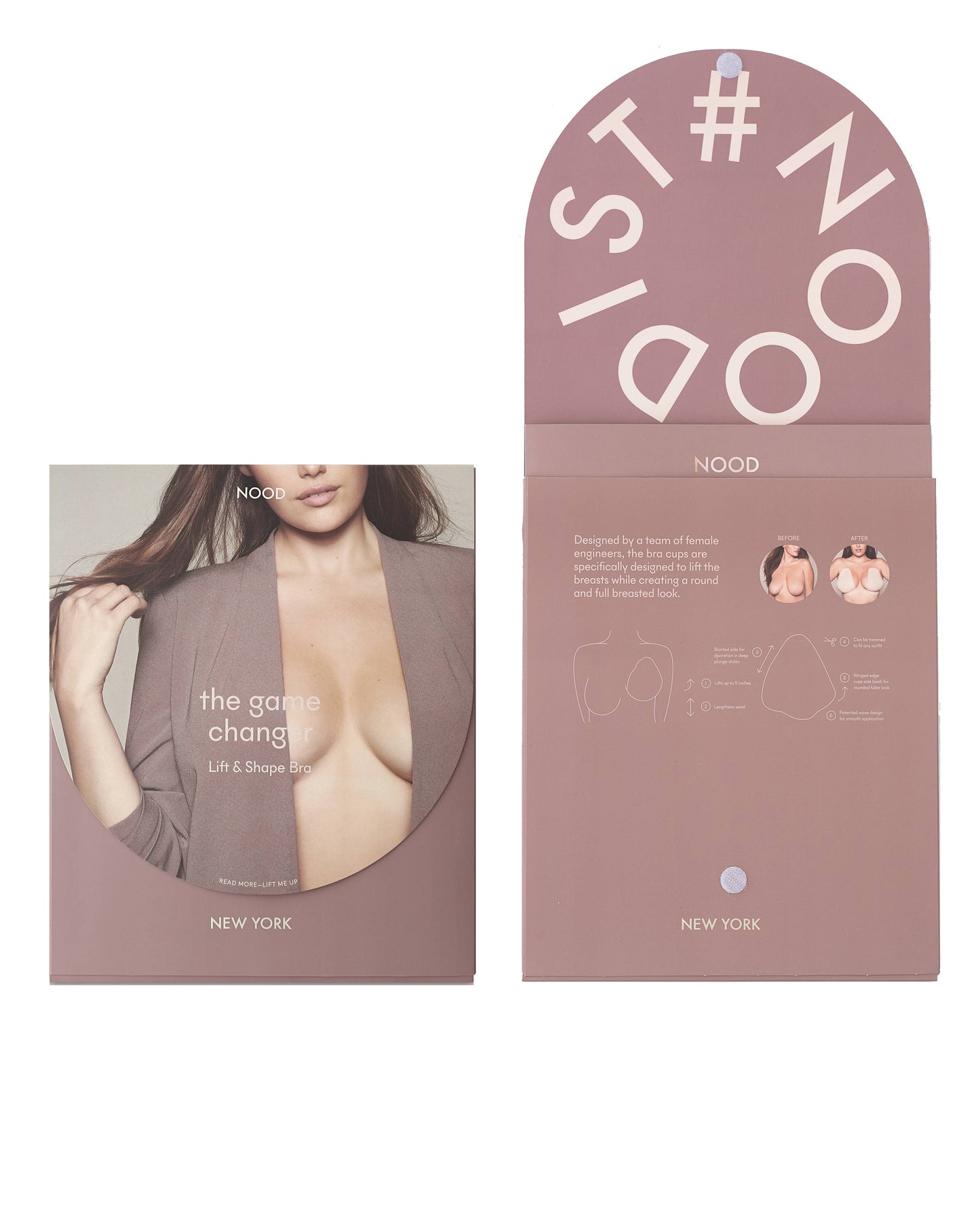Adhesive Hemp Bra