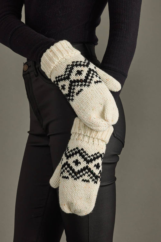 Patterned Mittens
