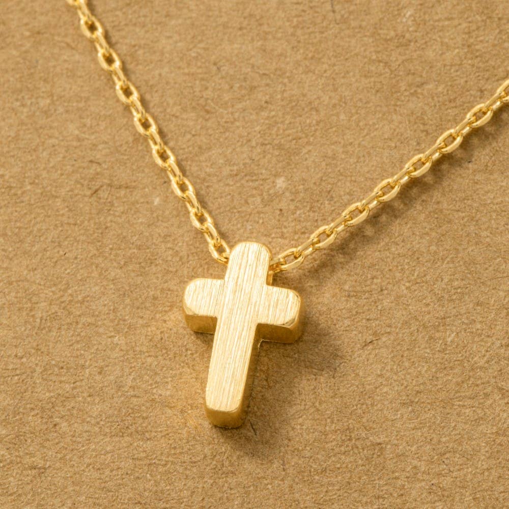 Mini Cross Necklace