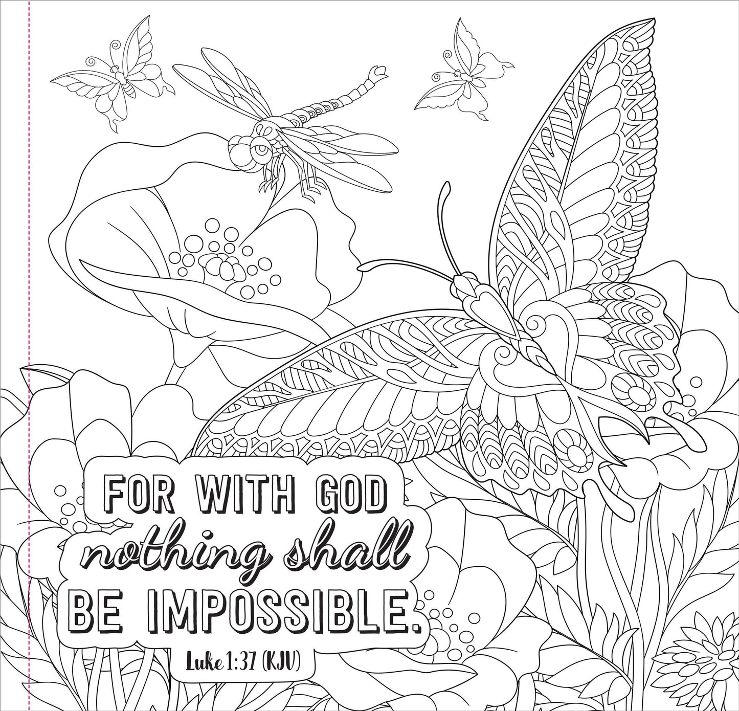 Strength and Dignity Coloring Book