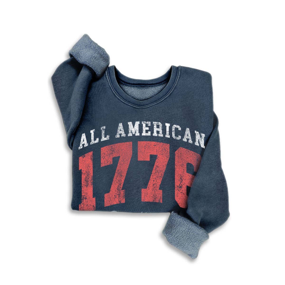 ALL AMERICAN 1776 SWEETHEART MINERAL SWEATSHIRTS