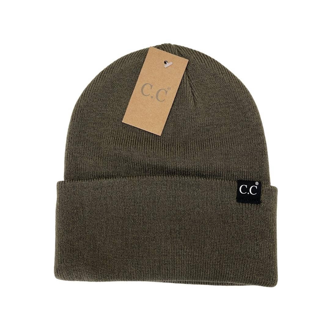 Wide Cuff C.C Beanie