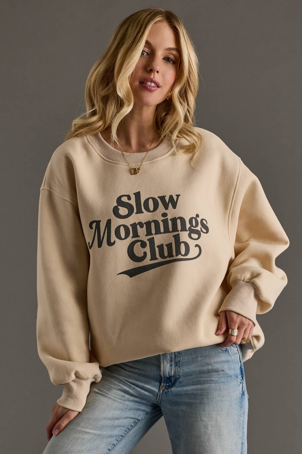 Slow Mornings Sweatshirt