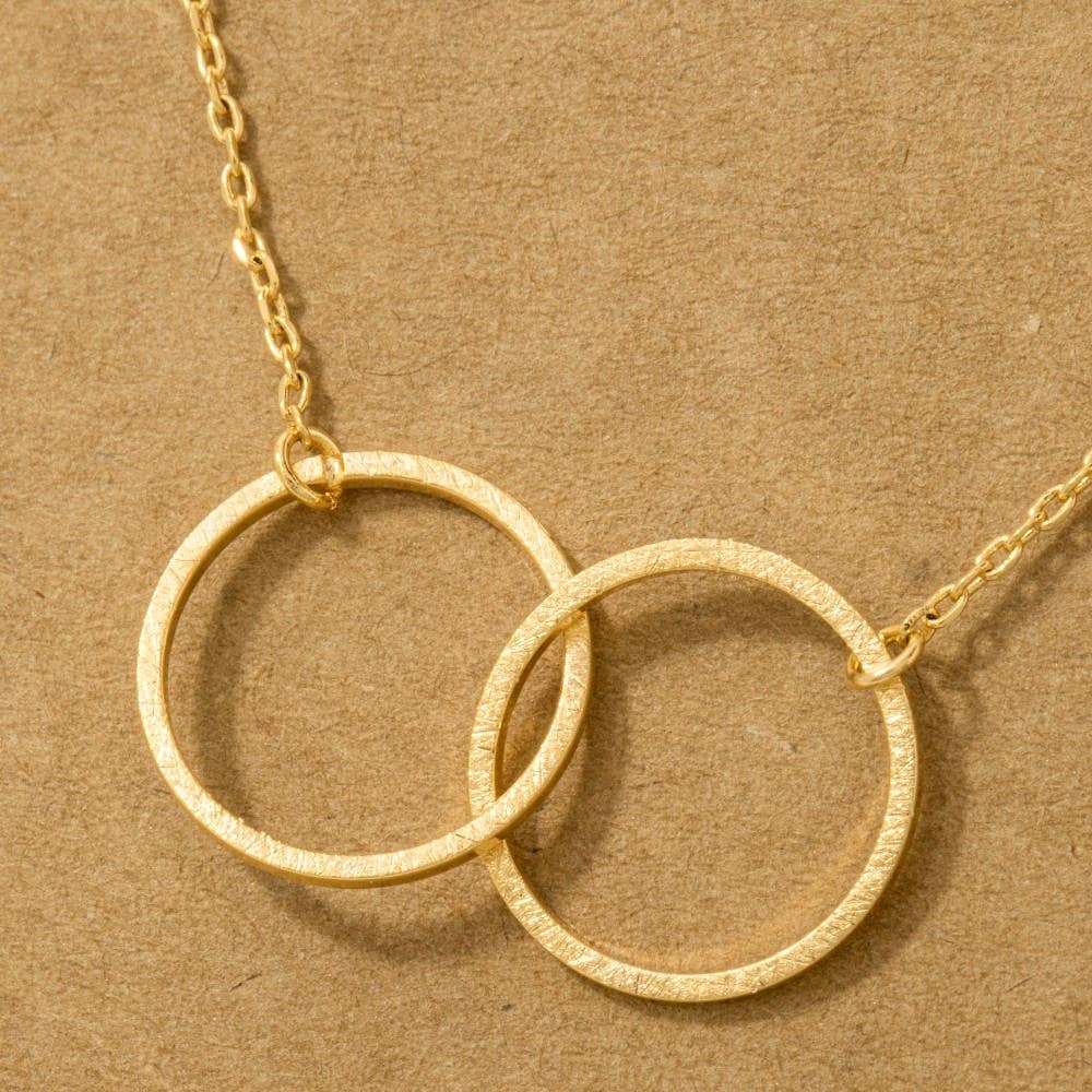 Dual Circle Necklace