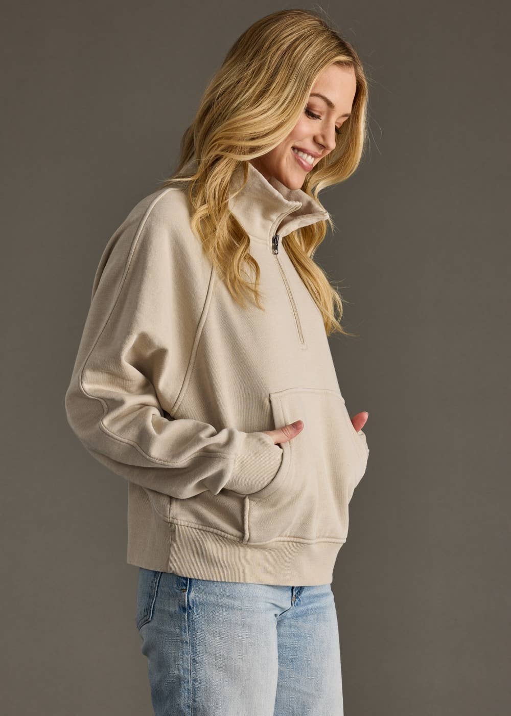 Quarter Zip Sweatshirt