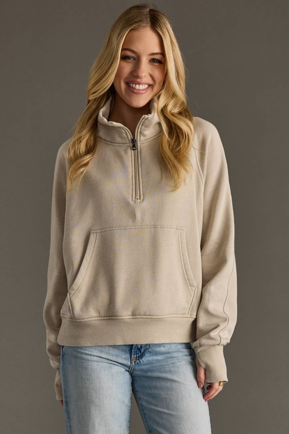 Quarter Zip Sweatshirt