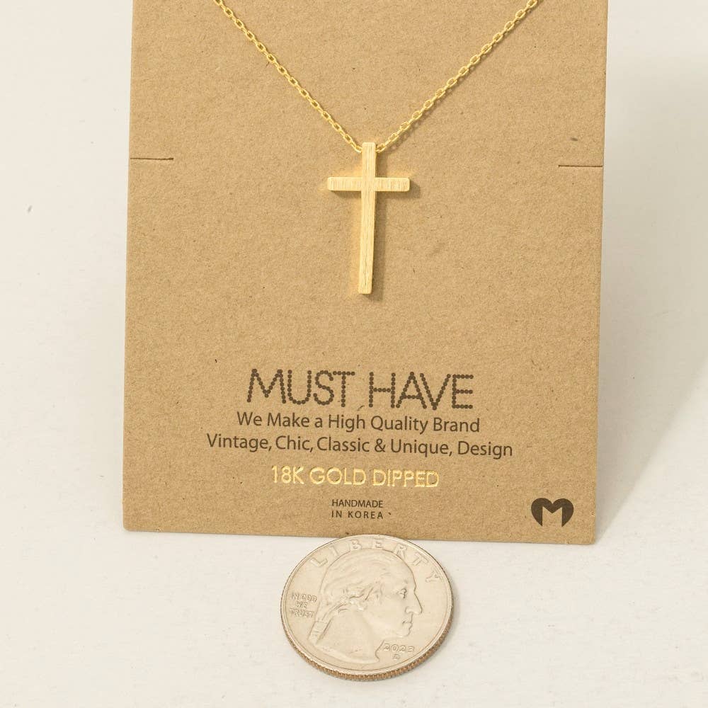 Cross Pendant Necklace
