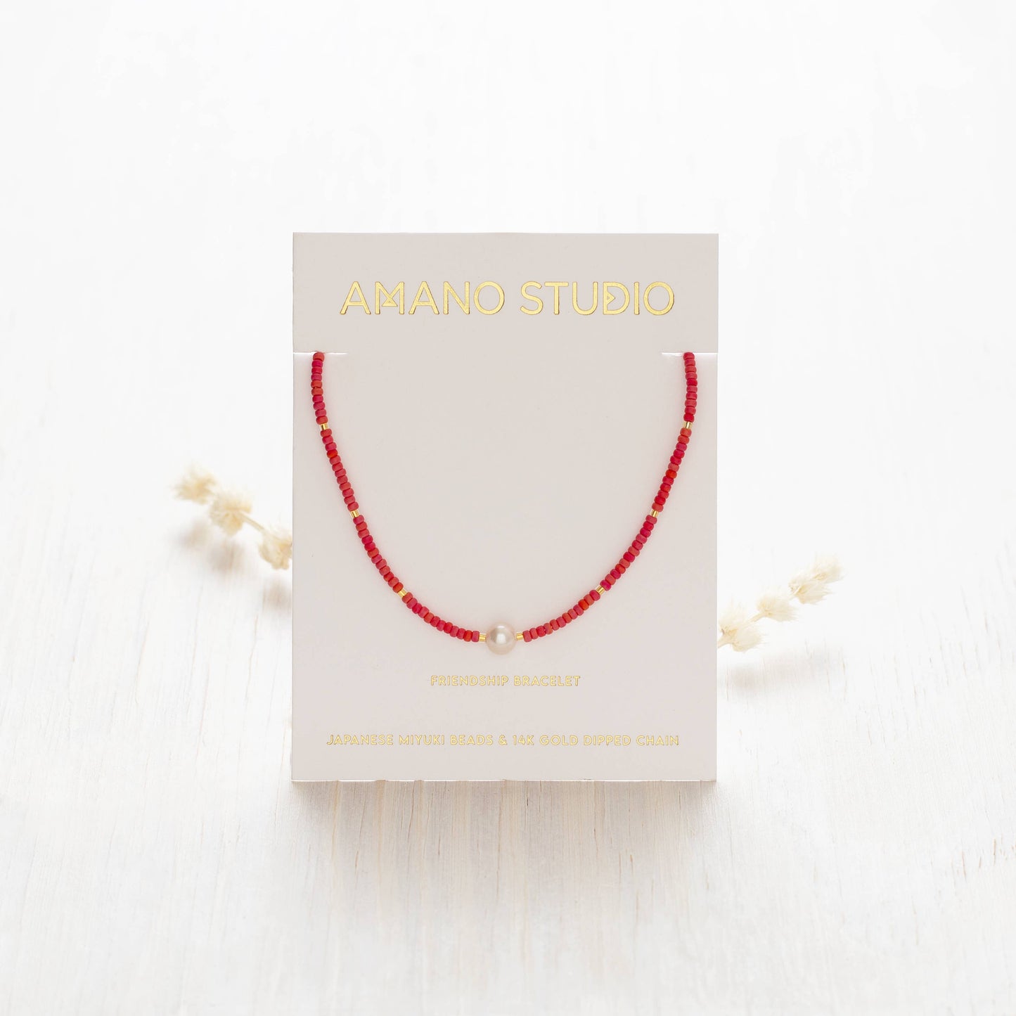 Pearl Miyuki Bead Friendship Bracelet