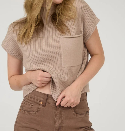 Sheila Taupe Top
