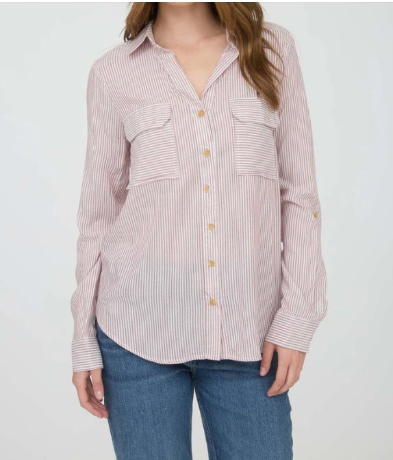 Talia Top Burgundy