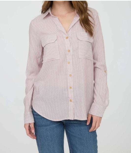 Talia Top Burgundy