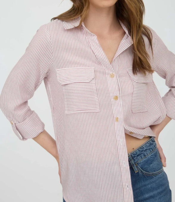 Talia Top Burgundy