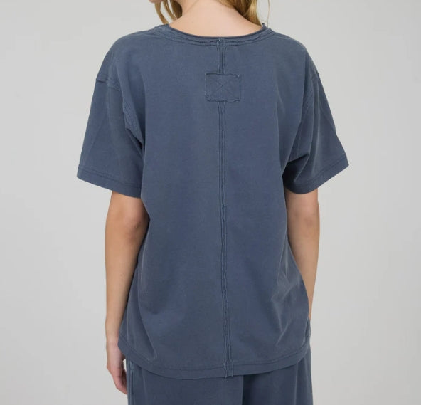 Rowena Top Navy