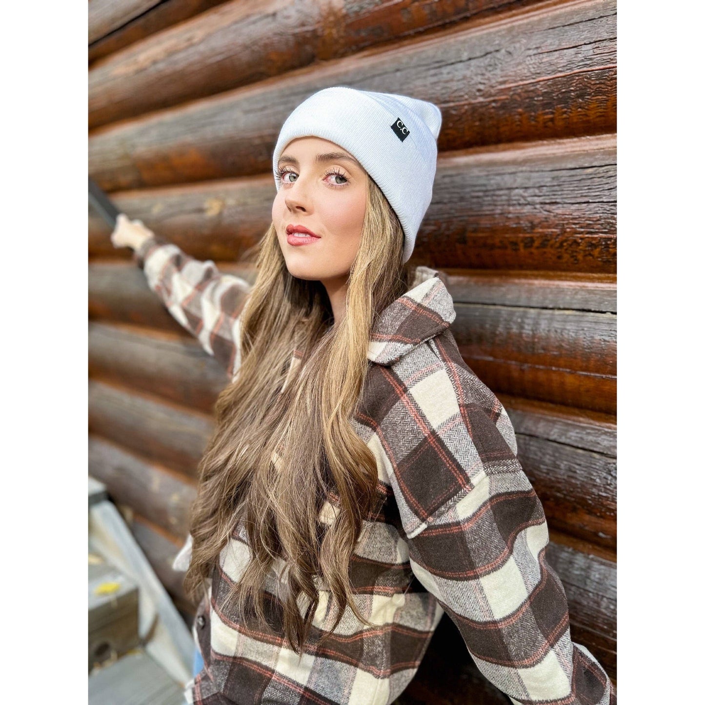 Wide Cuff C.C Beanie