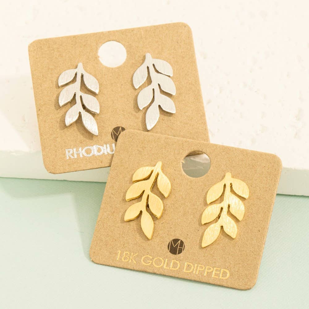 Leafy Branch Earrings