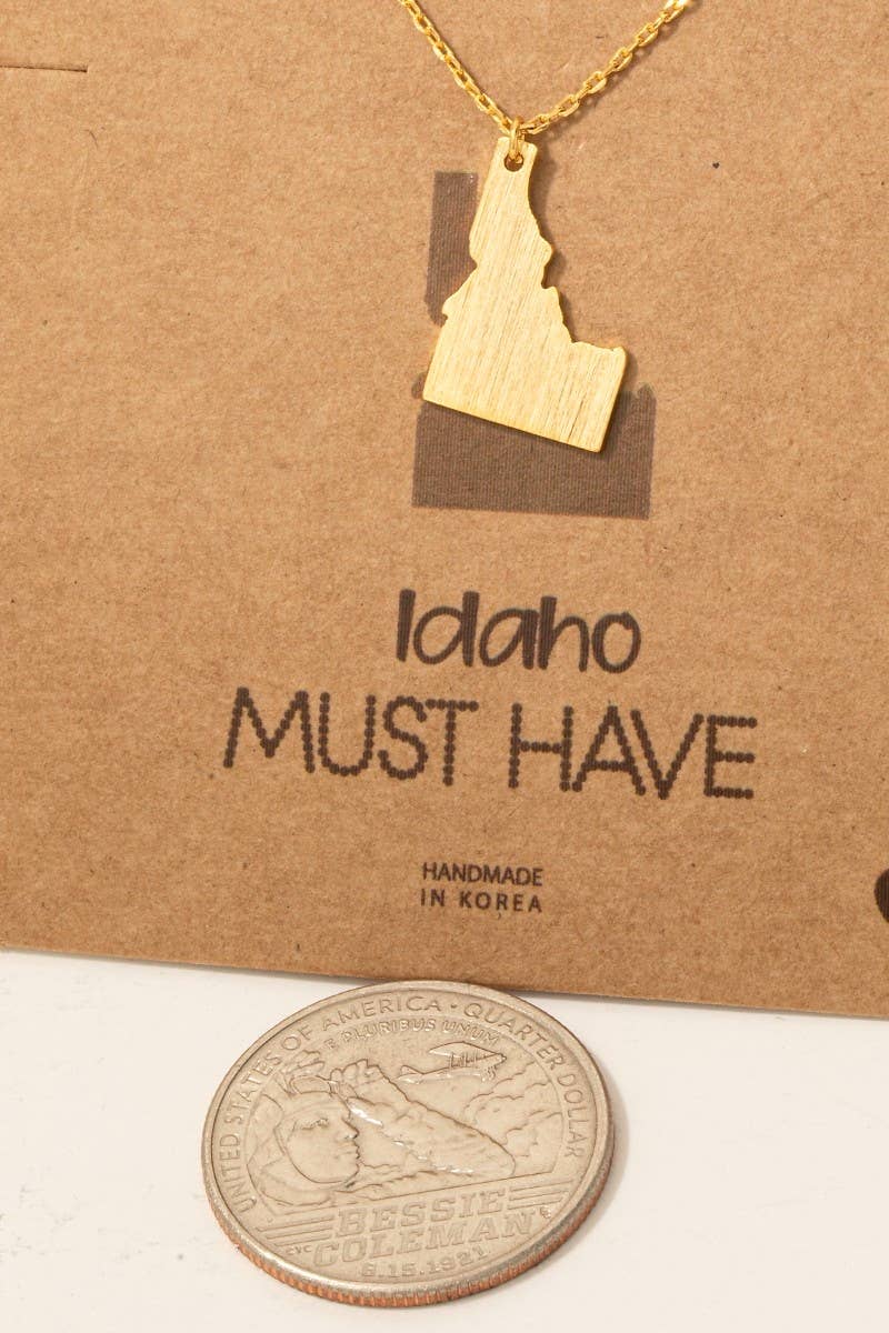 Idaho State Necklace