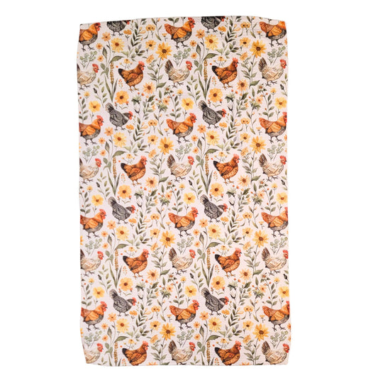 Chicken Farmhouse Dish Towel