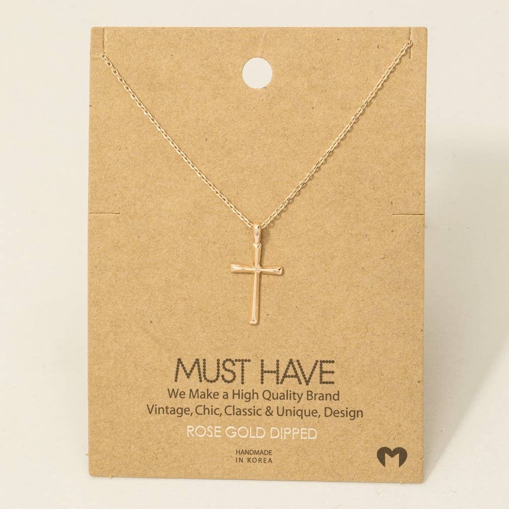 Dainty Cross Necklace