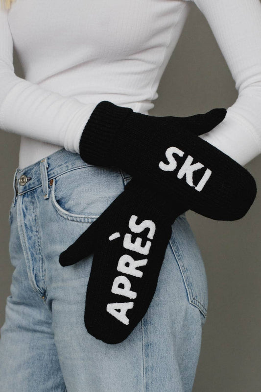 Apres Ski Knit Mittens